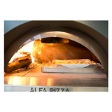 Alfa Pizza Forno Ciao Wood Fire Oven Cooking Area 70cm x 40cm - Grey Top - FXCM-LGRI-T