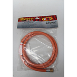 Outdoor Connection Low Pressure Gas Hose 1200mm Length with 3/8 BSPM x 1/4 BSPM - GH.33