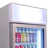 Upright Commercial Classy All Glass Door Bar Fridge - Model HUS-SC700W