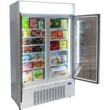 Schmick Upright 2 Door Commercial Glass Door Freezer Model HUS-F10