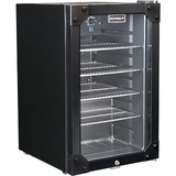 AAA Schmick Iron Door Design Glass Front Bar Fridge - HUS-SC70-B-X