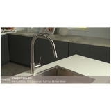 Gareth Ashton 316 Gooseneck Pull Out Kitchen Mixer - KTA037-316-BR