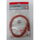 Outdoor Connection Low Pressure Gas Hose 600mm Length with 3/8" BSP (Male) - 3/8" SAE (Female) - LFF600