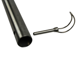 130cm Solid Stainless Steel Round Skewer for DIZZY LAMB BBQ Spits