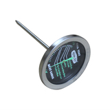 Man Law BBQ Meat Gauge Thermometer with Glow Dial - Range 40 to 80 Degrees Celsius - MAN-T720C