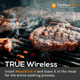 The MeatStick 4X Set - Next generation smart wireless thermometer, range 650 ft - PM871EX
