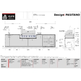 The POSITANO - 3685mm Euro Alfresco Kitchen