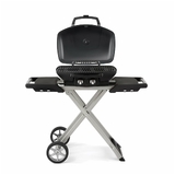 Napoleon Travel Q Pro Scissor Leg Portable BBQ (Black/High Lid) - PRO285-X-BK-AU