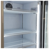 Carlton Dry Branded Design - Upright Quiet Running Glass Door Bar Fridge - SC372W-DRY