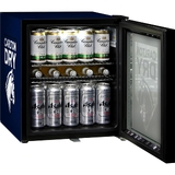 Carlton Dry Glass Door Mini Bar Fridge With Lock - 38 Cans - SC50AB-DRY 