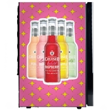 Vodka Cruiser Official Designed Mini Bar Fridge 70 Litre Double Glazed -  SC70-B-VC 