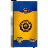 Golden Fleece Schmick Vintage Fuel Pump Triple Glazed Alfresco Bar Fridge With LED Strip Lights - SC88-FP-FLEECE  