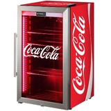 Official Coca-Cola branded Outdoor Triple Glazed Alfresco Bar Fridge With Led Strip Lights - CHOOSE FROM 5 DESIGNS - SC88-SS-CCR