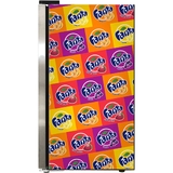 Official Fanta branded Outdoor Triple Glazed Alfresco Bar Fridge With Led Strip Lights - SC88-SS-F05