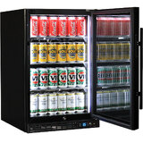 Schmick Quiet Running Front Venting Under Bench Heated Glass Door Bar Fridge Model 