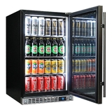 Schmick Quiet Running Front Venting Under Bench Stainless Door Bar Fridge - Model SK126R-SD