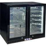 Schmick Under Bench Beer And Wine Dual Zone Bar Fridge - SK228D-B-HD