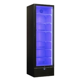 Schmick Classy Upright Heated Glass 1 Door Bar Fridge - Model SK422R-B-HD