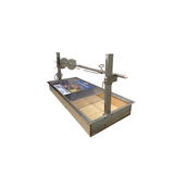 1200mm Alfresco Built In Charcoal BBQ with Spit Rotisserie - SP-124-BUNDLE