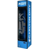 Carlton Dry Mid Blue Branded Skinny Upright Bar Fridge - SS-P160-DRY-MID (2025 Design)