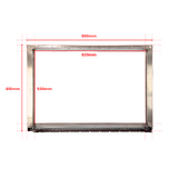 Stainless Steel Cyprus Grill Chain Driven Rotisserie BBQ (Made in Cyprus) - SSCG-9000F
