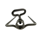 S/S Long 2 Prong Forks for Rotisserie BBQ Spit  (Set of 2) suit 32mm Round Skewer Rod from The BBQ Store - SSF-3082B