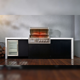 Crossray Premium 4B Gas BBQ Outdoor Kitchen w/ Single SS fridge - TC4KP-13