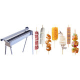 Spinaro 24 Skewer Charcoal BBQ (20cm Wide Base) - Auto Turning Skewers - TRS-24L20