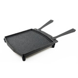 Ooni | Dual-Sided Grizzler plate with Stainless Steel Trivet - UU-P1AC00