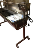 Dizzy Lamb Warrior Heavy Duty 1.5m  Charcoal Rotisserie BBQ Spit - Stainless Steel - 40kgs capacity - WHDSS-3061