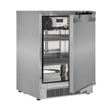 Fully Integrated Outdoor Blastcool 1 Door Bar Fridge Best Alfresco 316 Stainless Quiet Right Hinge - iXP1-840-R
