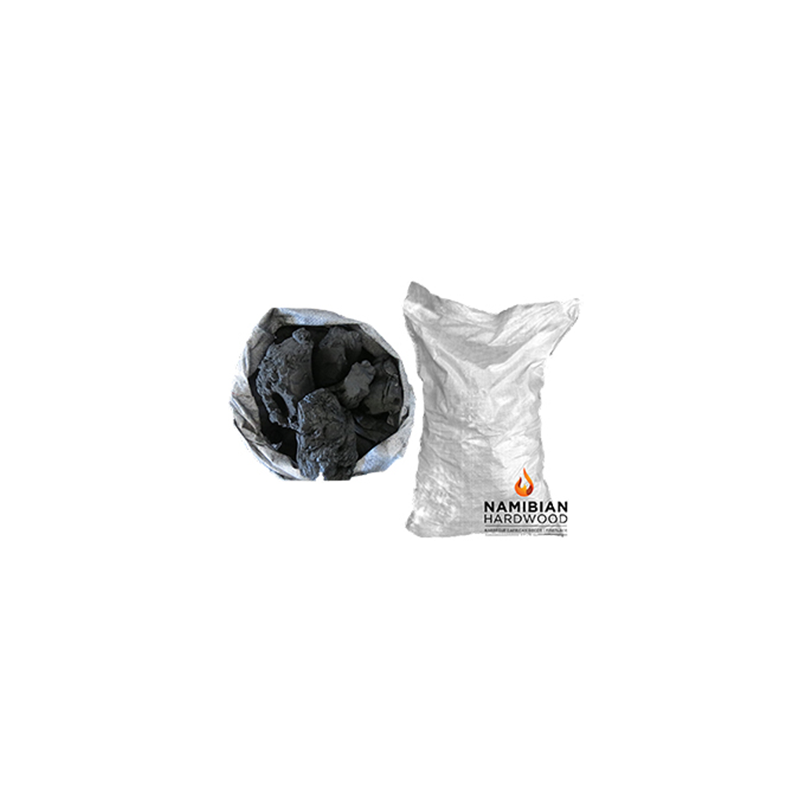 Open Nature Charcoal Hardwood Lump - 8 Lb