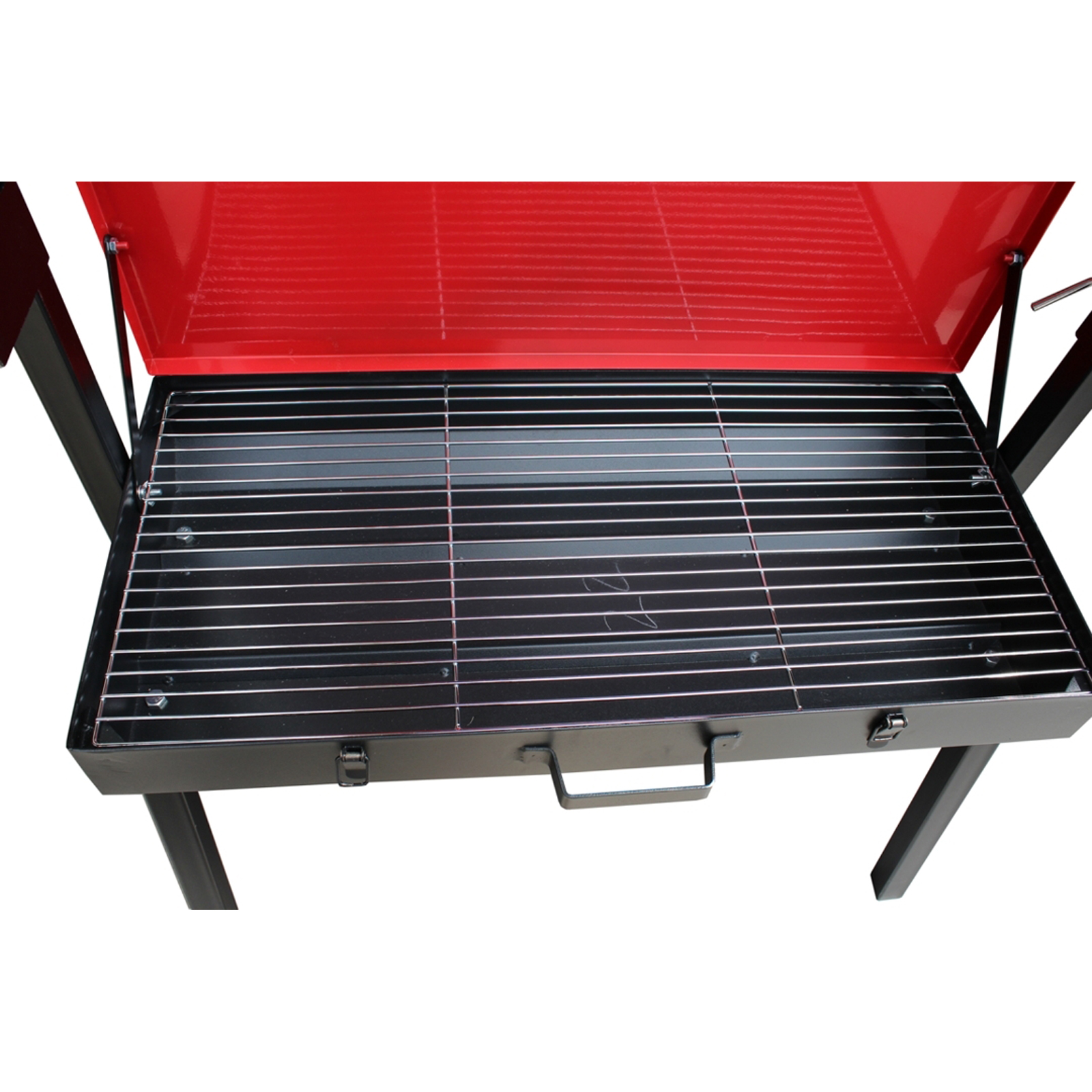 Portable BBQ Rotisserie with Red Lid - PBR-3060 (Factory Second)