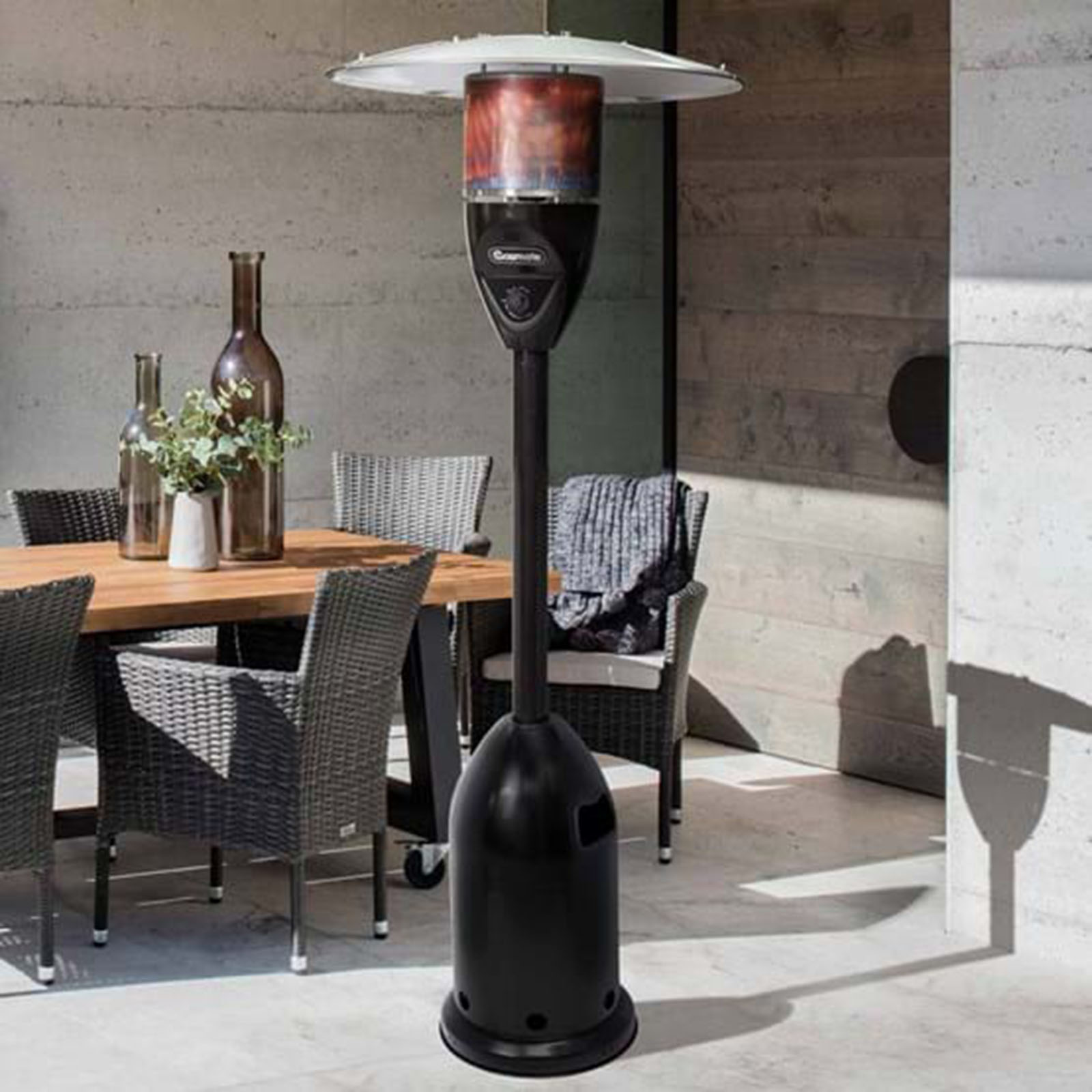 New Gasmate Stellar Black Deluxe Patio Heater PH7056 eBay