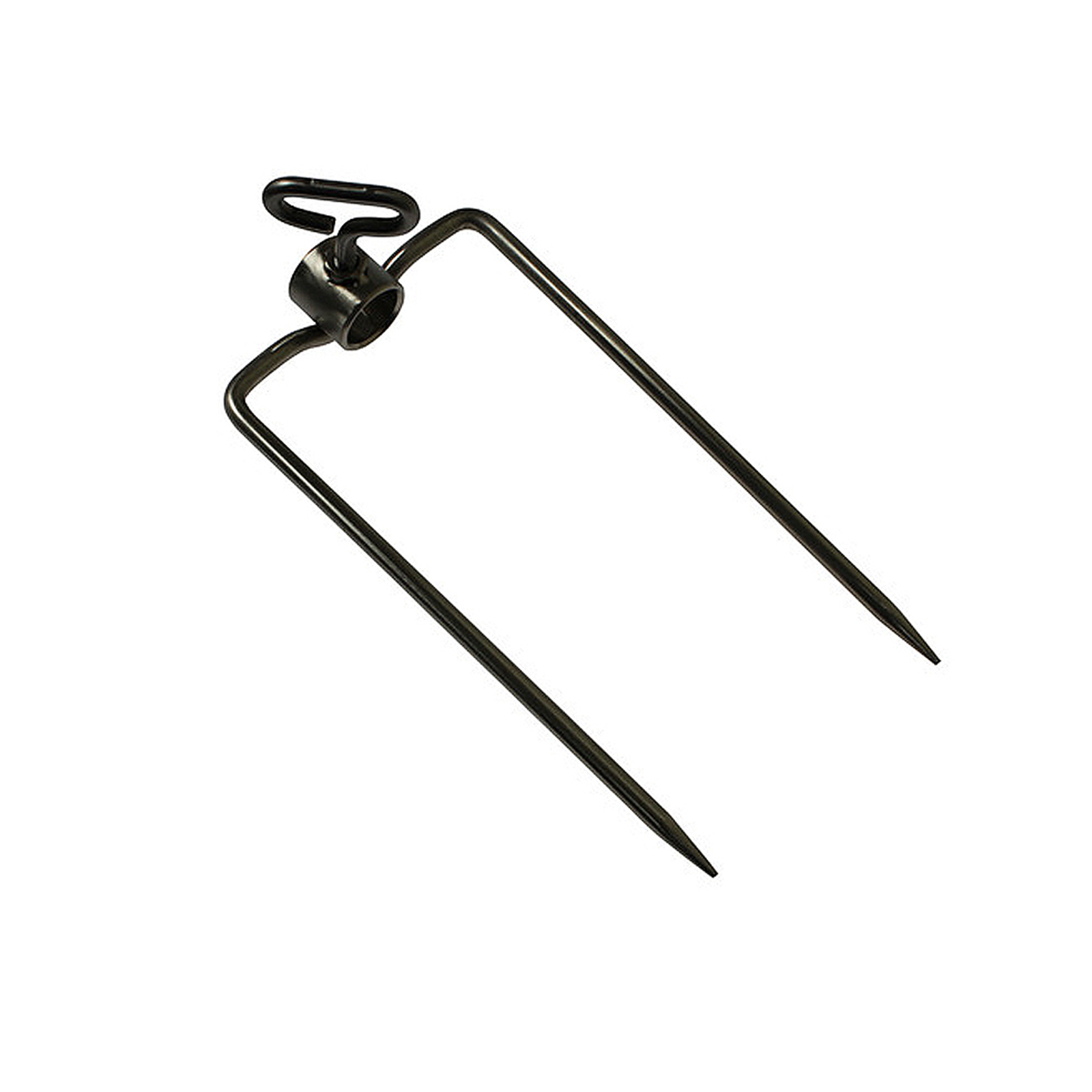 S/S Long 2 Prong Forks for Rotisserie BBQ Spit  (Set of 2) suit 32mm Round Skewer Rod from The BBQ Store - SSF-3082B
