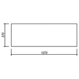 Barazza Mood 110cm Built in Hob Stainless Steel - 1PMD104