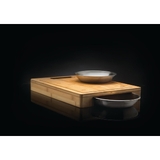 Napoleon Cutting Board with Stainless Steel Bowls - 70012
