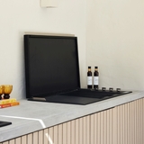 Artusi 104cm Built-In Gas BBQ Matt Black - ABBQ1MB