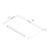 Artusi BBQ Flat Lid Matte Black - ABFLATMB