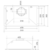 Artusi 51cm Under Cupboard Rangehood - AUM51X