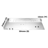 Beefeater Side Heat Shield for Series 1200 Built-in Barbecues - BA12SHS