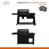 Traeger Woodridge Pro and Elite Gray Grill Cover - BAC775