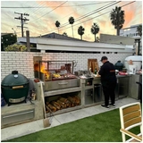 Argentine Charcoal & Woodfired Built-In Parrilla Grill - BBQ25SS