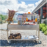 XL Open Fire Santa Maria Grill with Clamp grill TAGWOOD - BBQ26SS