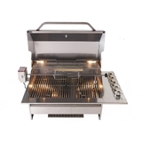 Bossworx Drop In SS 4 Burner with Rear Burner - BDI4RIPSSS-AU
