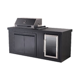 Bossworx Ourdoor Kitchen Black SS Grill - BDIODKBK-CU-AU