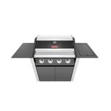 Beefeater 1600 Series 4 burner BBQ, side burner & trolley, dark