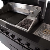 Gasmate NOVA MK2 Graphite 6 Burner BBQ - LPG