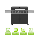 Gasmate 6B Quasar Pro Hooded BBQ