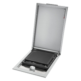 Built In Gas Side Burner with lid, Stainless Steel - ProLine Series - BSW318SB
